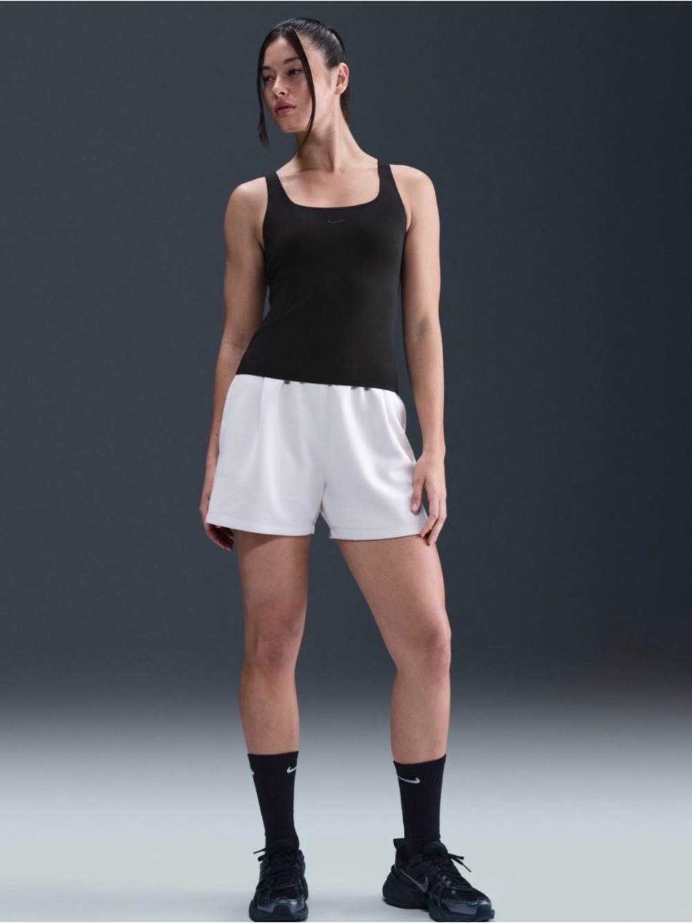 Nike Women's Form Tank Top Black Size Small